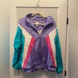 80s Retro Windbreaker